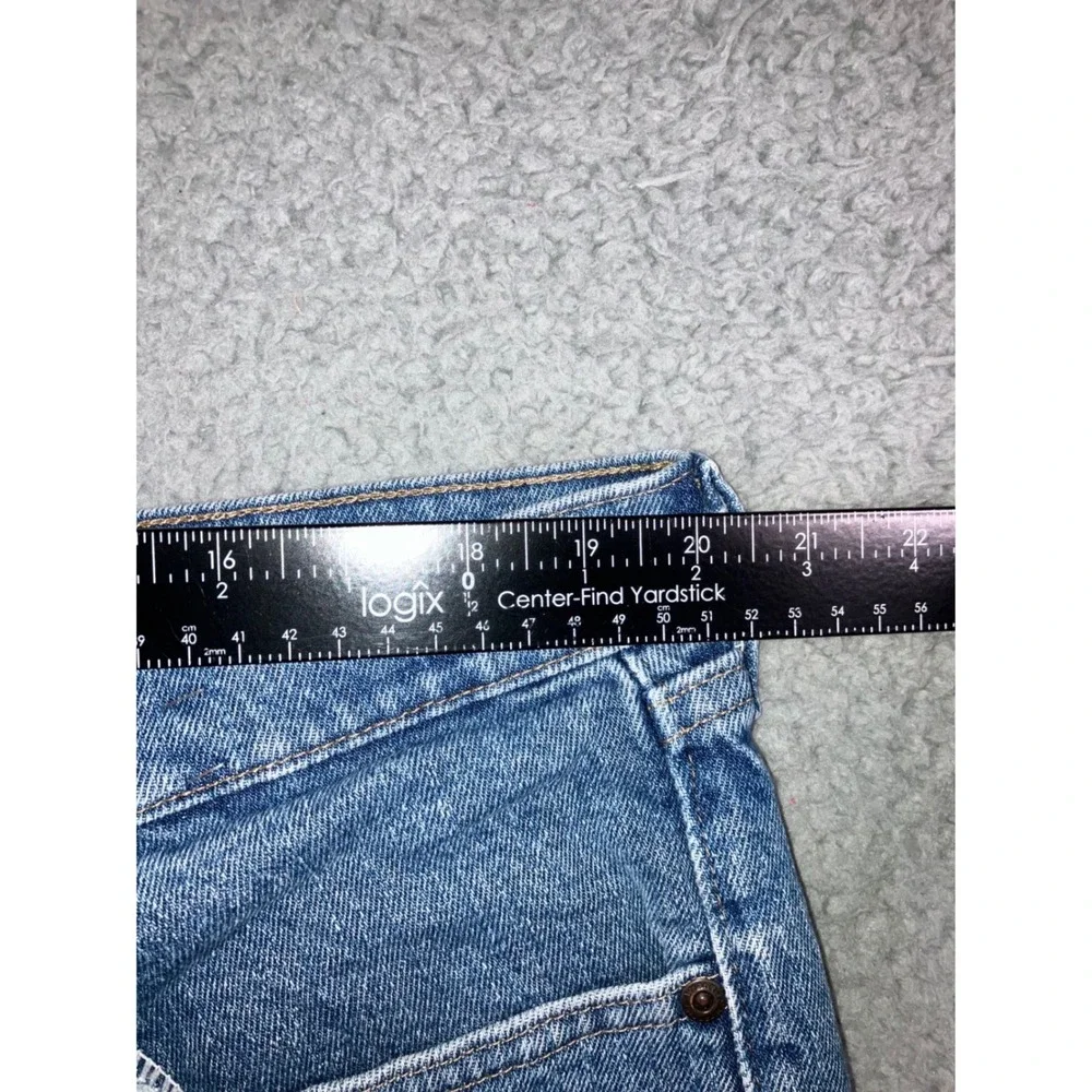 Wrangler Denim Shorts Men 40 Jorts Blue Medium‎ Wash Straight Baggy Skater y2k